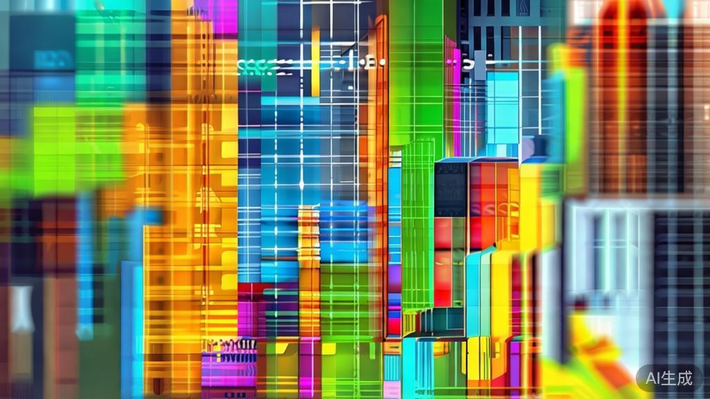 "High-quality business illustration regarding animation visual effects, showcasing colorful designs and smooth animations"