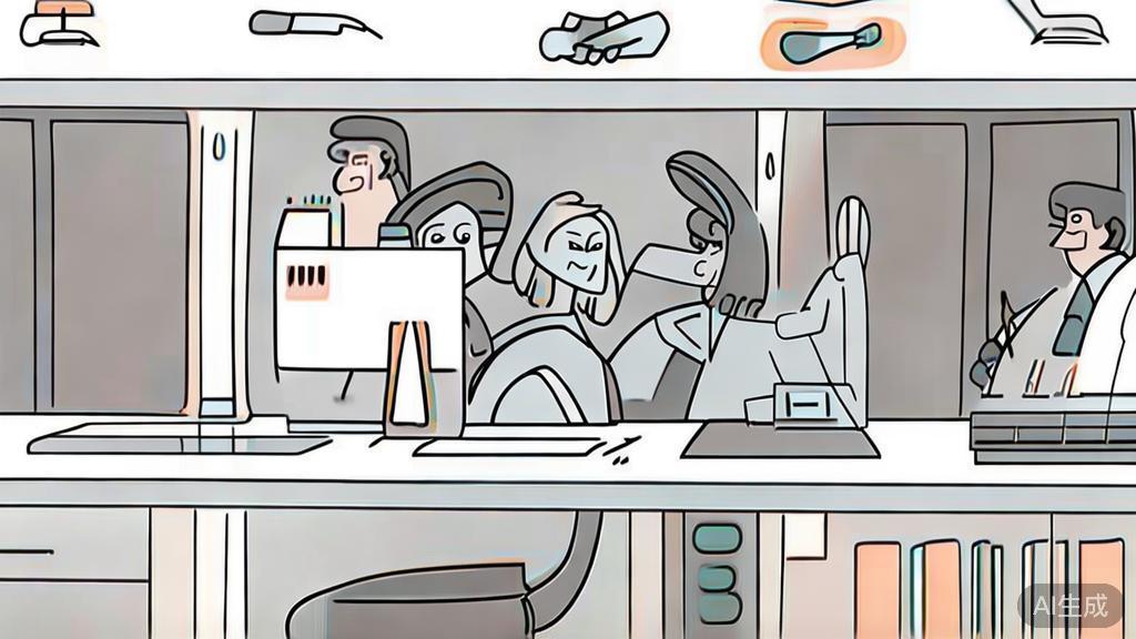 "Illustration of animation projects and collaboration, minimalist style"