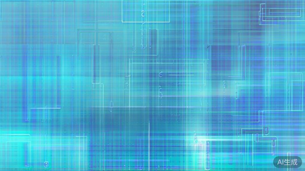 Flat vector illustration of script outline, dashboard style, soft blue gradient