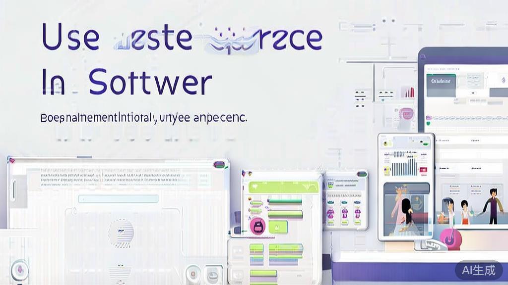 High-quality business illustration regarding user experience in software, minimal flat design