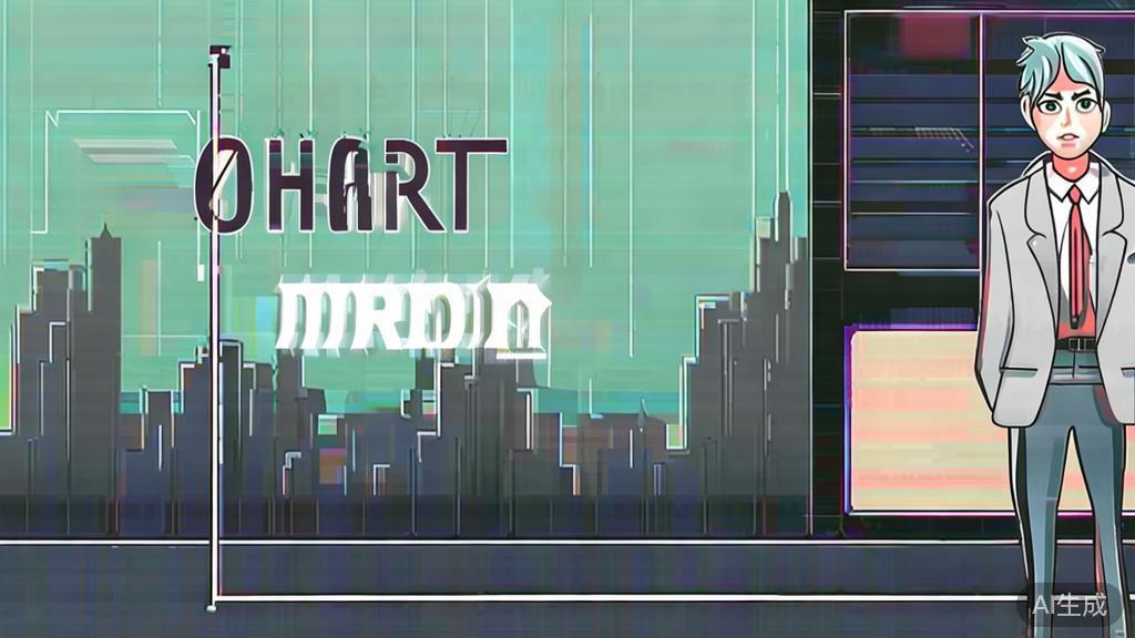 High-quality business illustration of character and scene design for AI short drama, minimal flat design