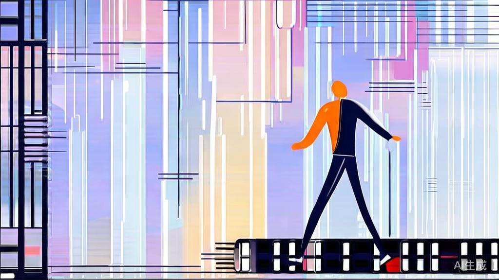 "Flat vector illustration of pacing in short film production, showing fast and slow scenes, minimal flat design"