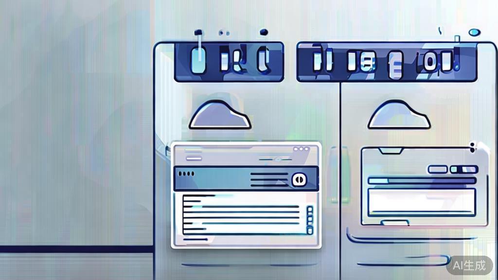 High-quality business illustration regarding play production software comparison, minimal flat design