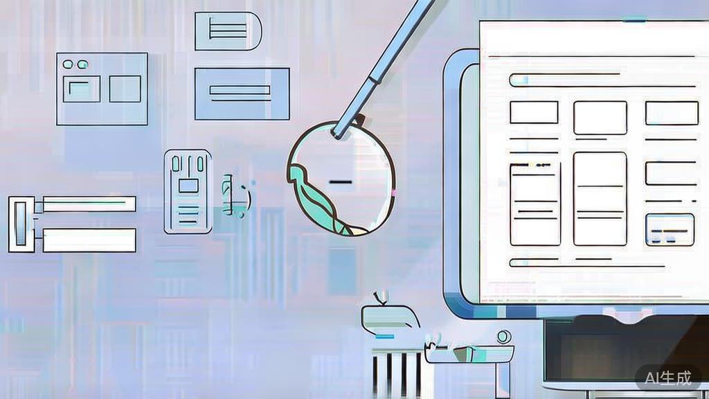 High-quality business illustration regarding script creation, minimal flat design