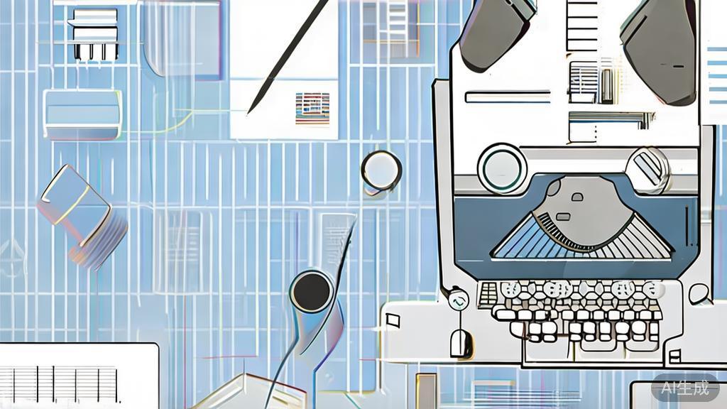 High-quality business illustration regarding script writing, minimal flat design