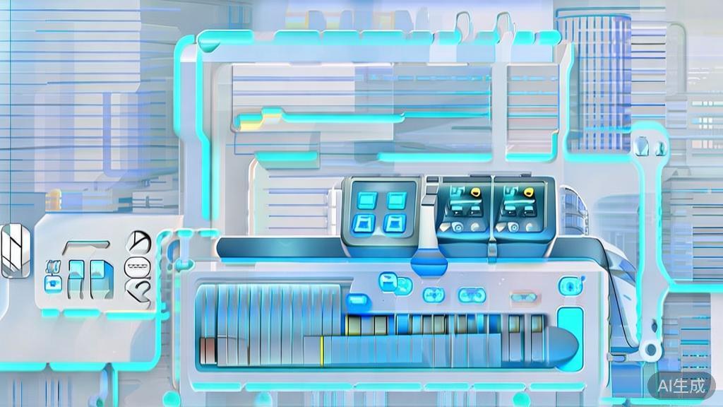 Flat vector illustration of writing process with nanobanana pro, dashboard style, soft blue gradient