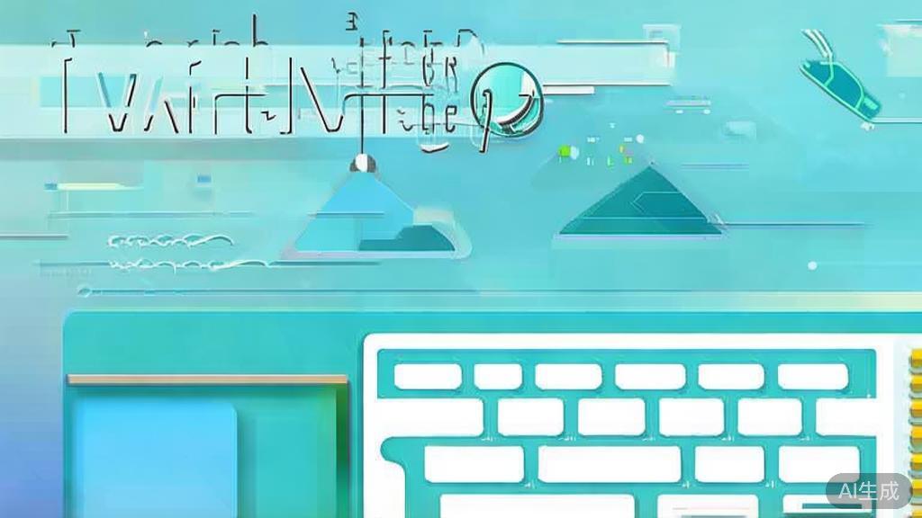 Flat vector illustration of writing process, dashboard style, soft blue gradient