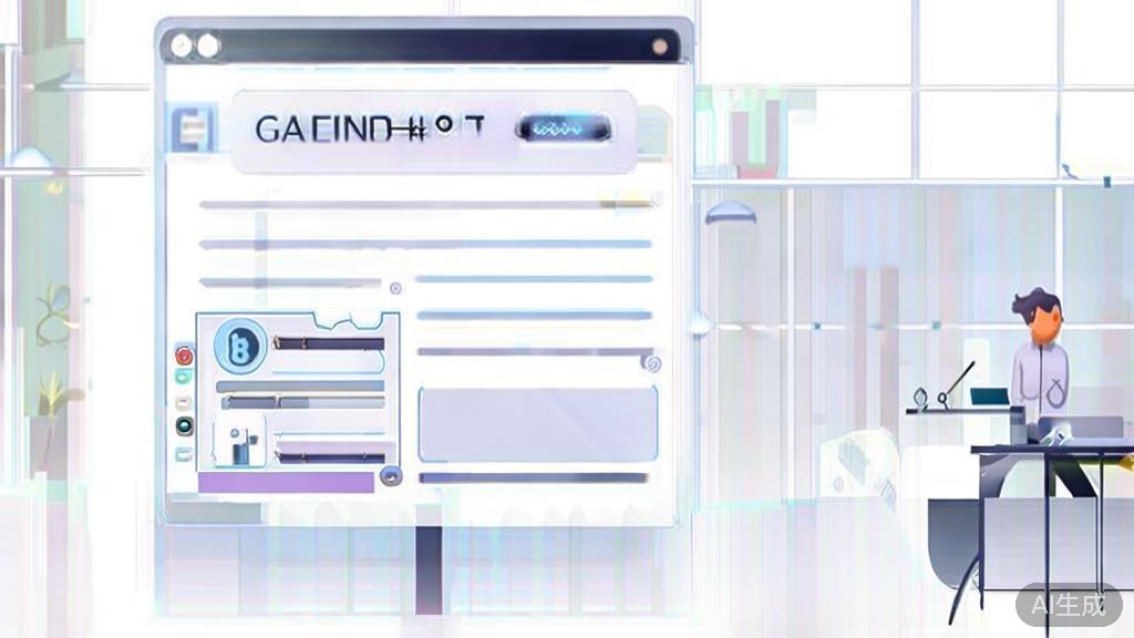 "High-quality business illustration of content review process, showing human editing AI-generated text, minimal flat design"