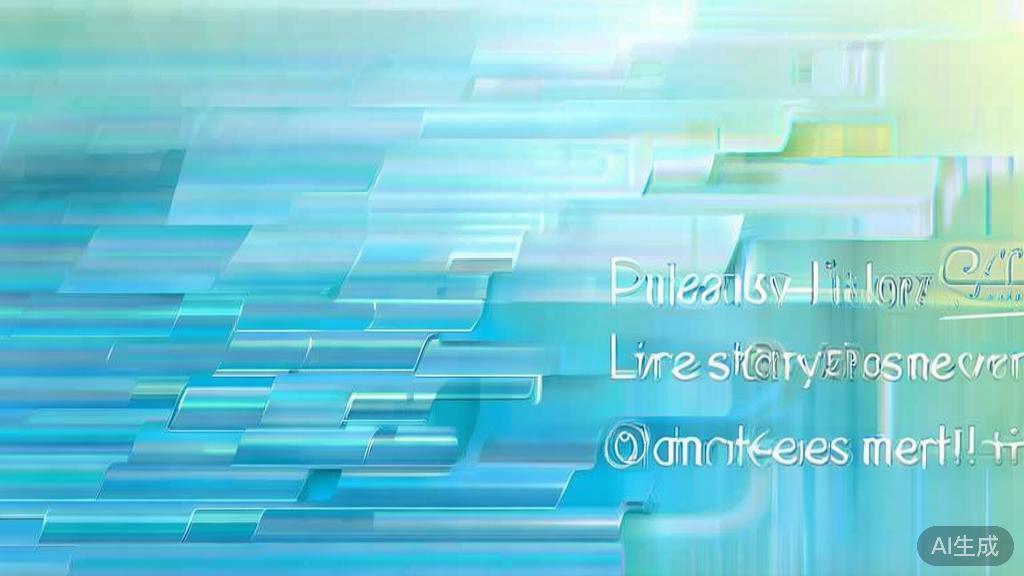 Flat vector illustration of script iterations, showcasing the evolution of a story, soft blue gradient