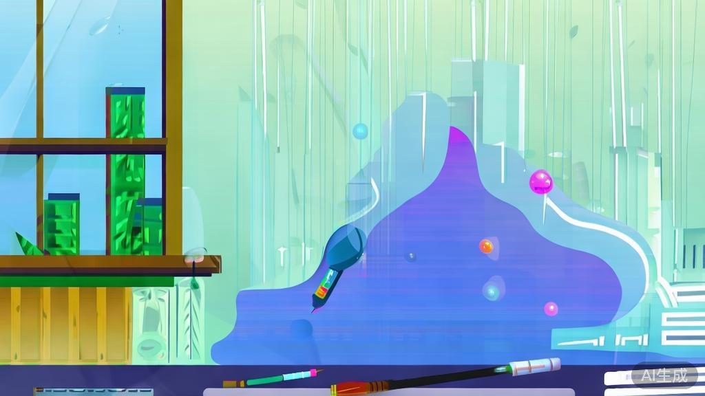 High-quality business illustration about creativity and inspiration in script writing, minimal flat design