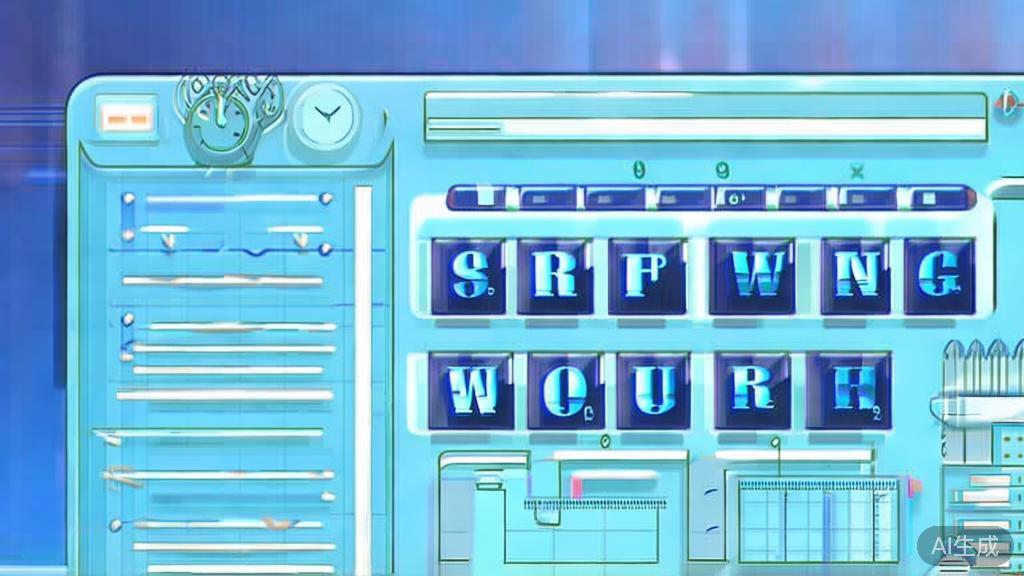 Flat vector illustration of scriptwriting process, dashboard style, soft blue gradient