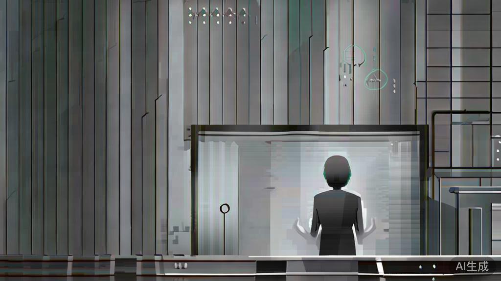 High-quality business illustration regarding virtual actors in short plays, minimal flat design