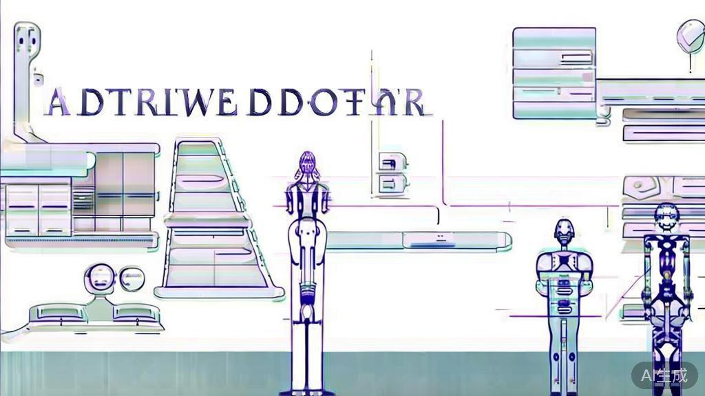 High-quality business illustration regarding AI短剧, minimal flat design