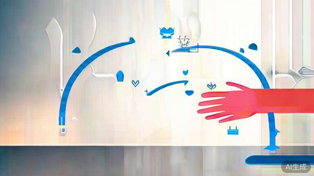 High-quality business illustration regarding emotional connection in storytelling, minimal flat design