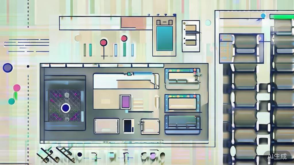 High-quality business illustration regarding post-production in filmmaking, minimal flat design