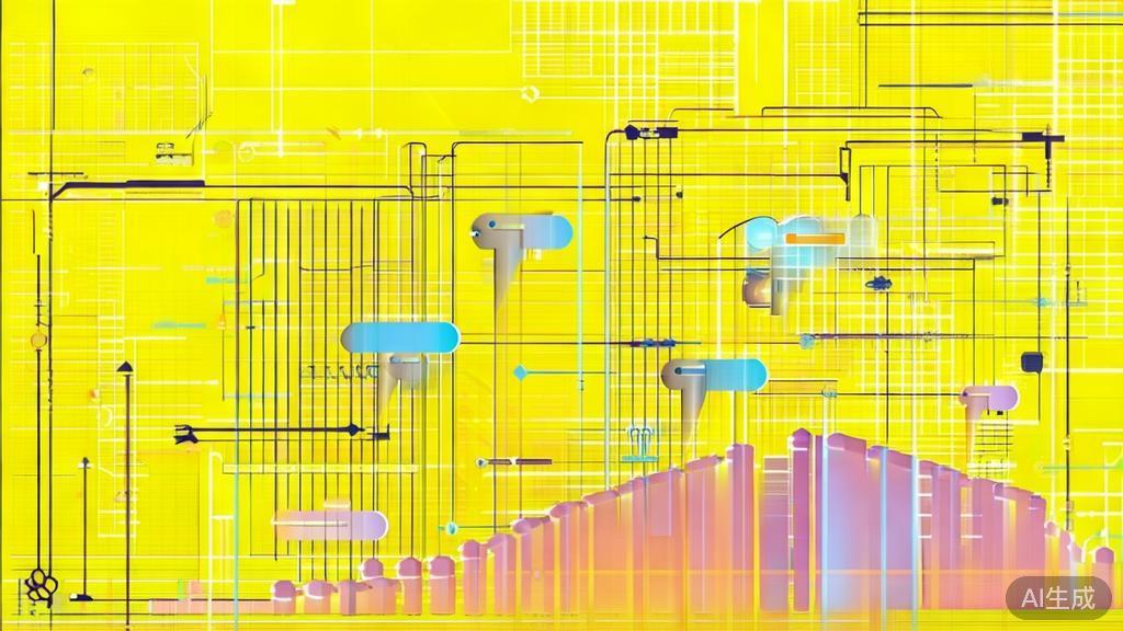 "Illustration showing increased engagement metrics after AI video marketing campaign, minimal flat design"