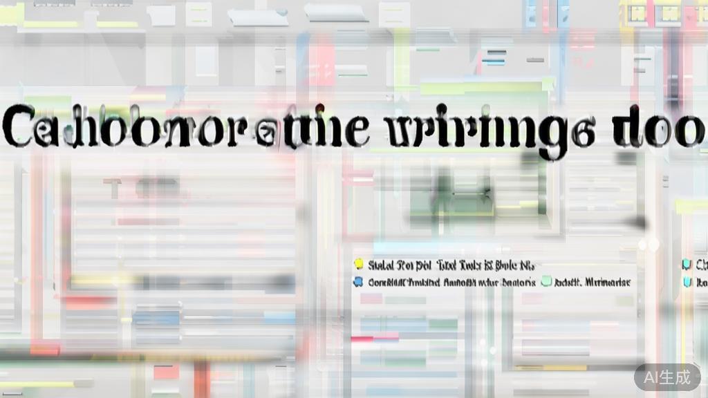 "High-quality business illustration regarding collaboration features in writing tools, minimal flat design"