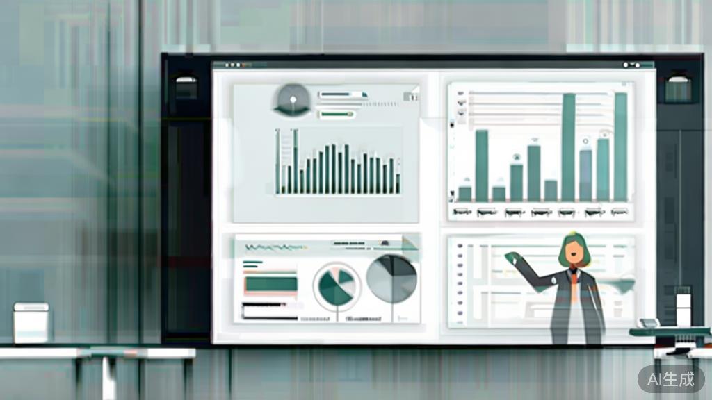 "High-quality business illustration regarding content optimization strategies, minimal flat design"