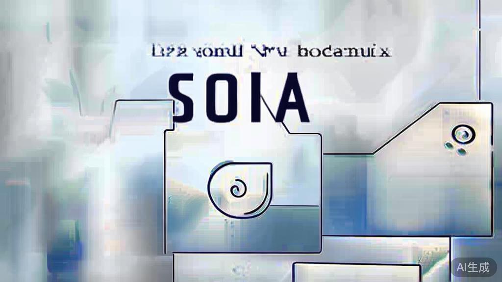 High-quality business illustration of adding media in Sora, minimal flat design