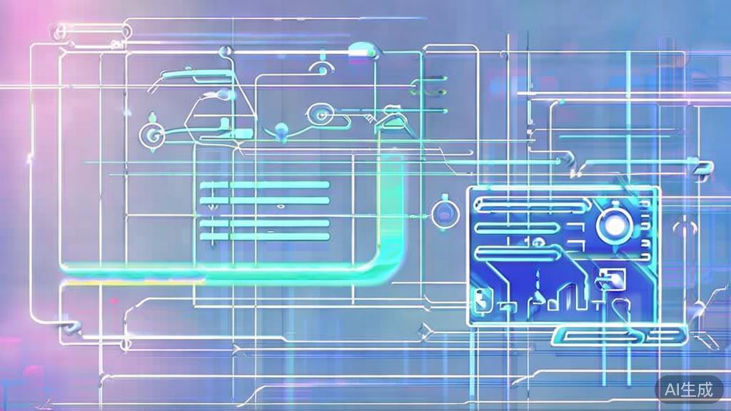 High-quality business illustration regarding innovation in AI short drama production, minimal flat design