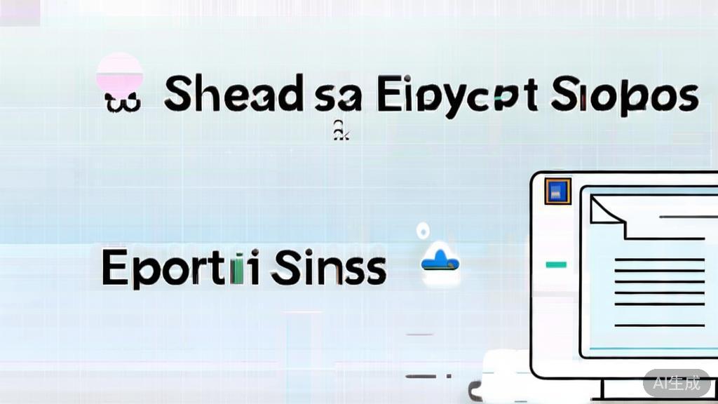 High-quality illustration of sharing and exporting scripts, minimal flat design