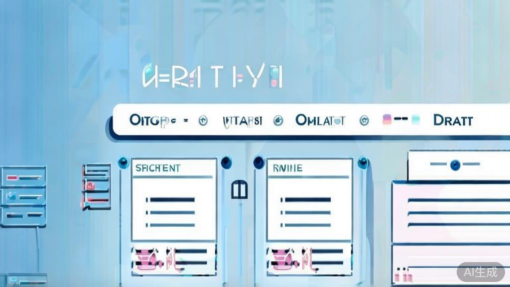 Flat vector illustration of short drama script development process, dashboard style, soft blue gradient