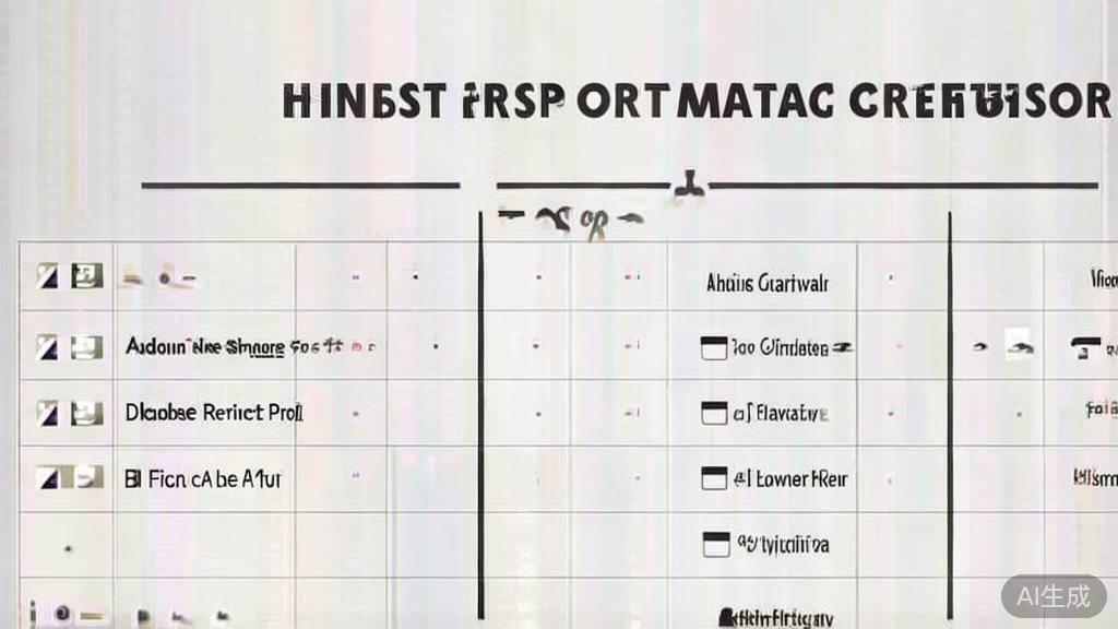 "Comparison chart of short drama creation tools, highlighting features and benefits, minimalist style"