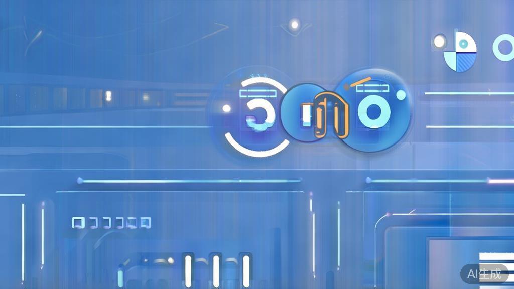 Flat vector illustration of data integration concept, dashboard style, soft blue gradient