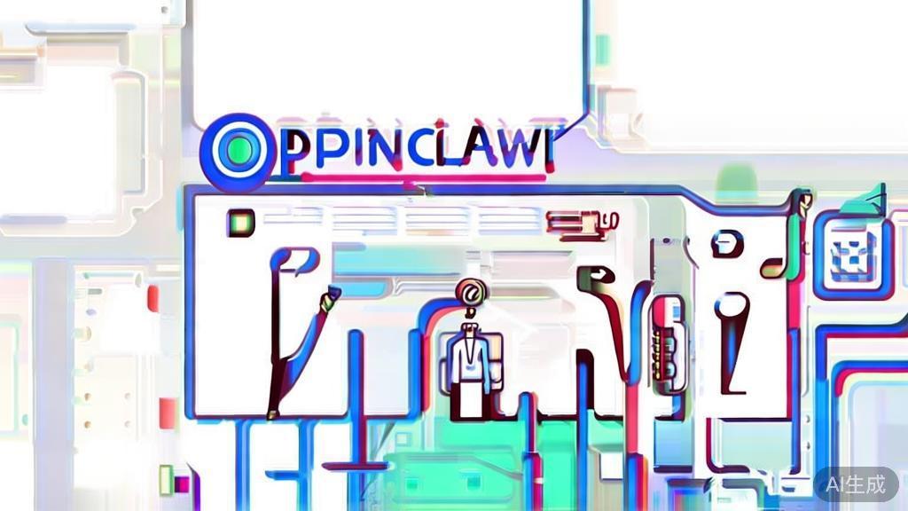 High-quality business illustration regarding choosing OpenClaw, minimal flat design