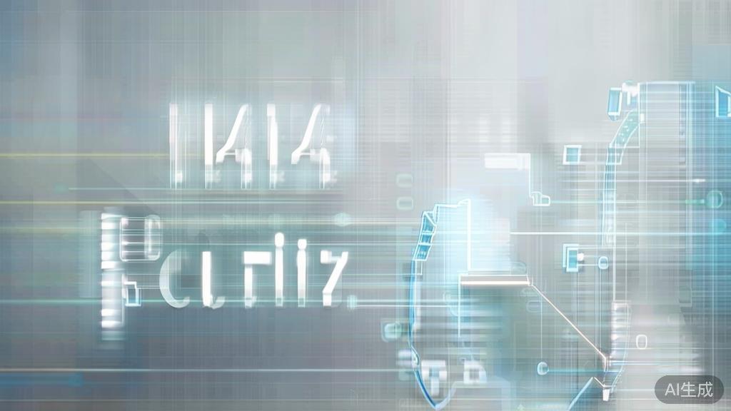 High-quality business illustration regarding data security, minimal flat design