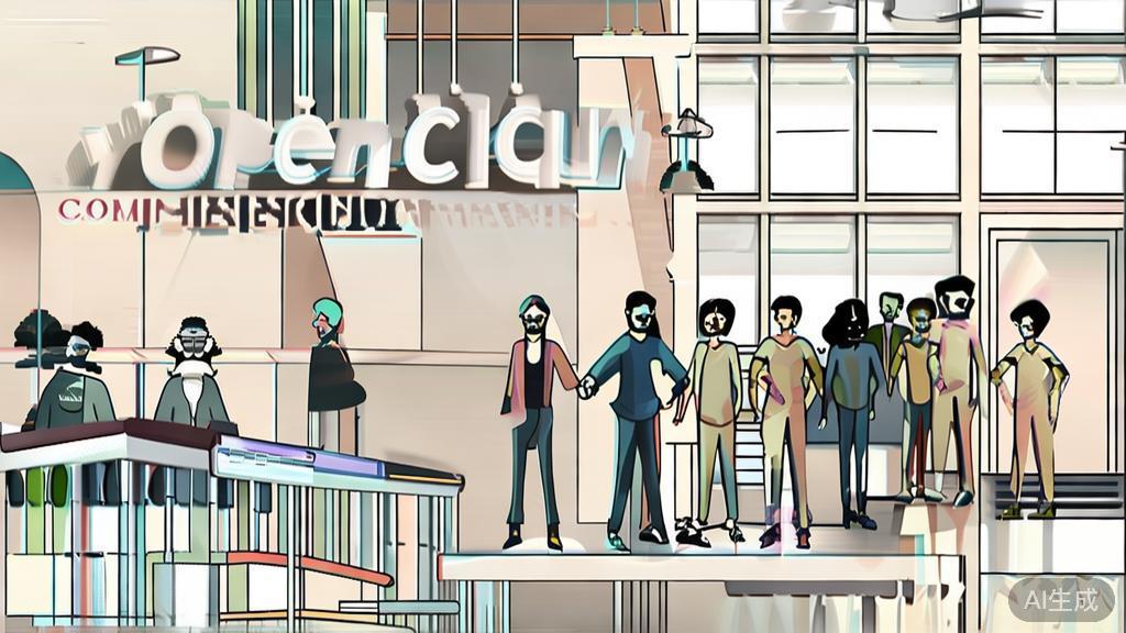 High-quality business illustration regarding OpenClaw community events, minimal flat design