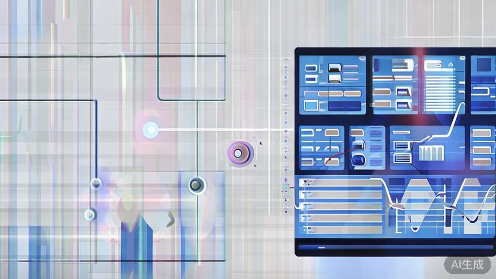 High-quality business illustration regarding monitoring strategy, minimal flat design