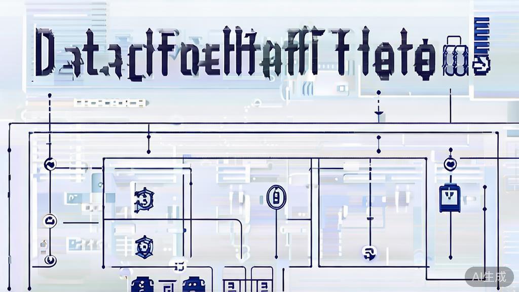"Illustration of data encryption methods, flat vector style"
