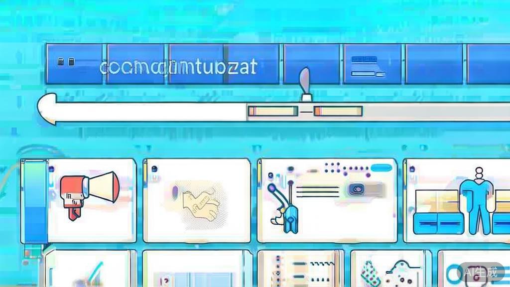 "Flat vector illustration of team communication, dashboard style, soft blue gradient"