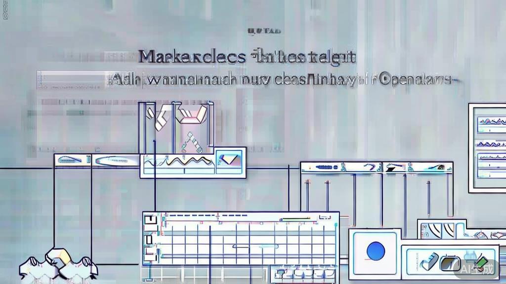 High-quality business illustration regarding market analysis using OpenClaw, minimal flat design