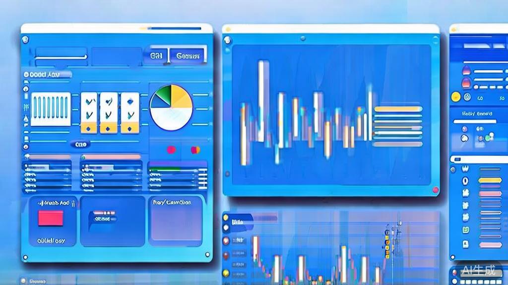 Flat vector illustration of successful marketing campaign results using OpenClaw, dashboard style, soft blue gradient