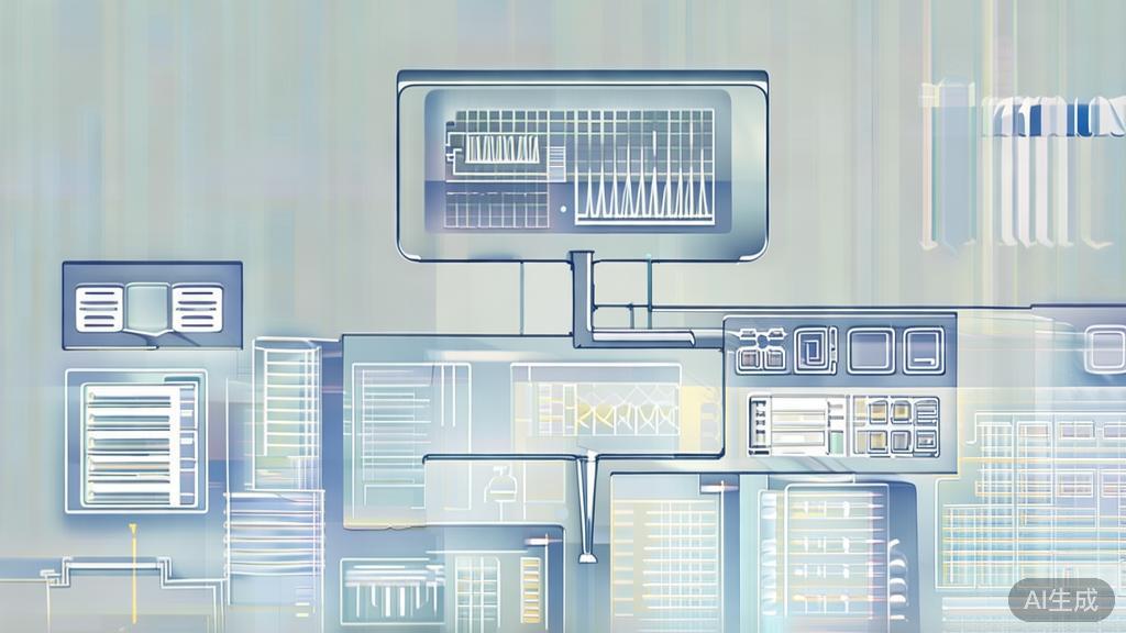 High-quality business illustration regarding future strategies for AI tools, minimal flat design