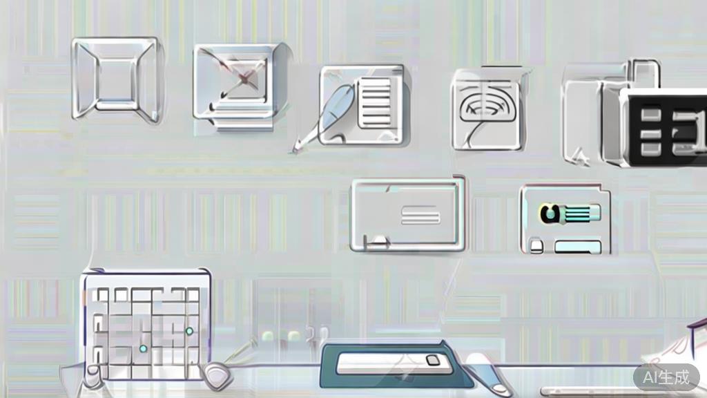 High-quality business illustration regarding content creation, minimal flat design