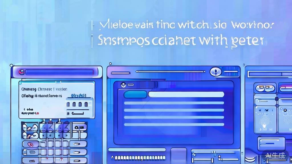 Flat vector illustration of scriptwriting process using AI tools, dashboard style, soft blue gradient