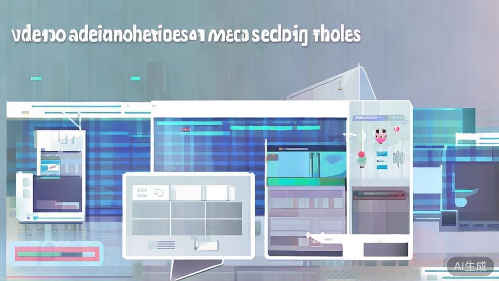 High-quality business illustration regarding video editing tools and future trends, minimal flat design