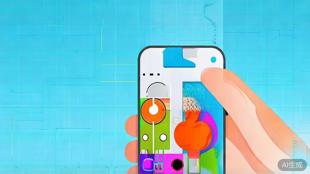 Flat vector illustration of social media sharing for animated works, minimal flat design