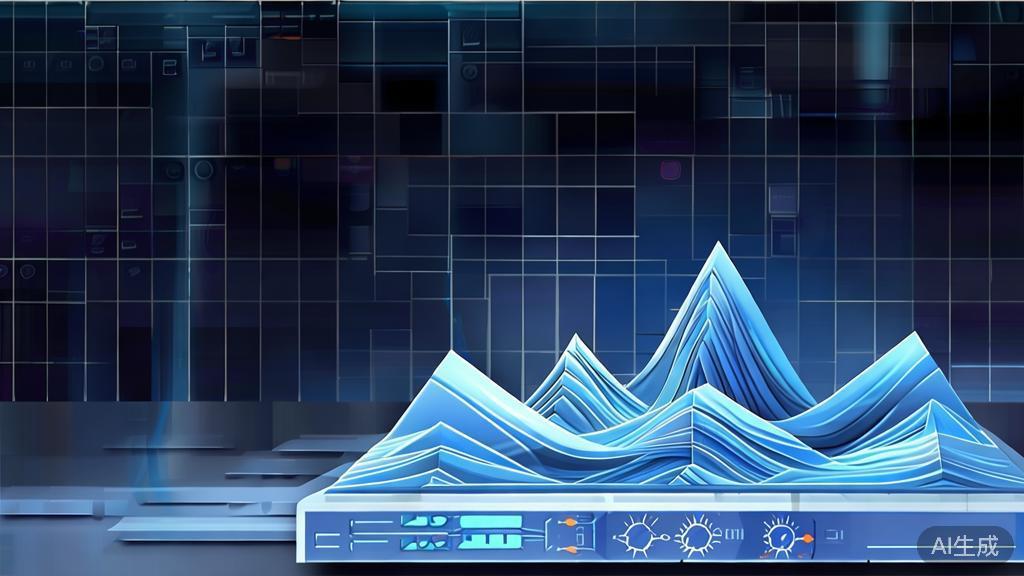 Flat vector illustration of virtual reality sand sculpture animation, dashboard style, soft blue gradient