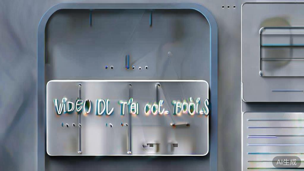 High-quality business illustration regarding pitfalls in video editing tools, minimal flat design