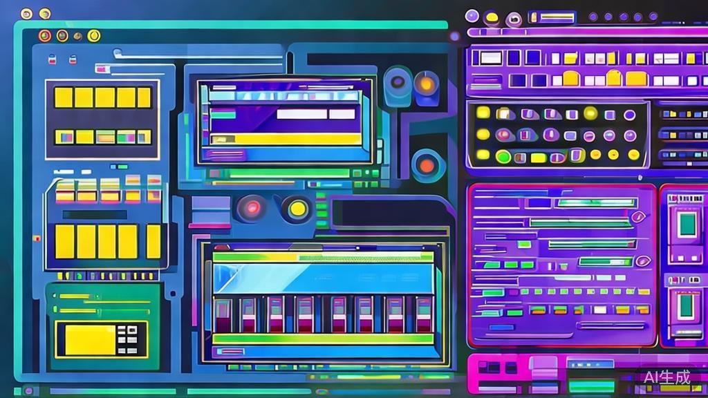 "Flat vector illustration comparing automated video editing and traditional editing software, dashboard style"