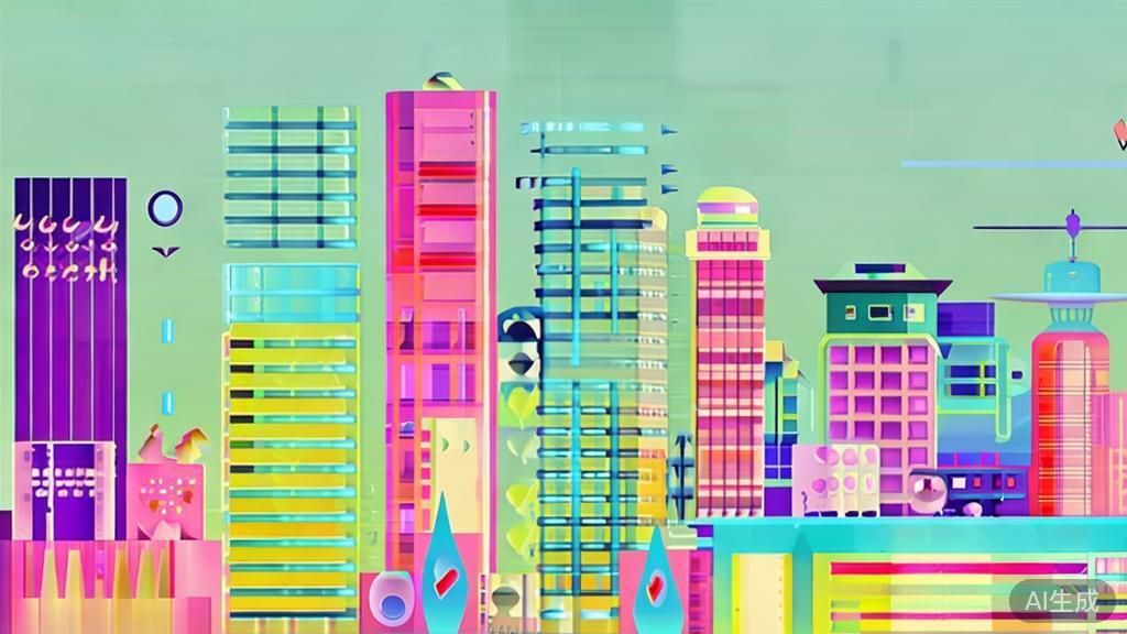 High-quality business illustration regarding animation trends, minimal flat design