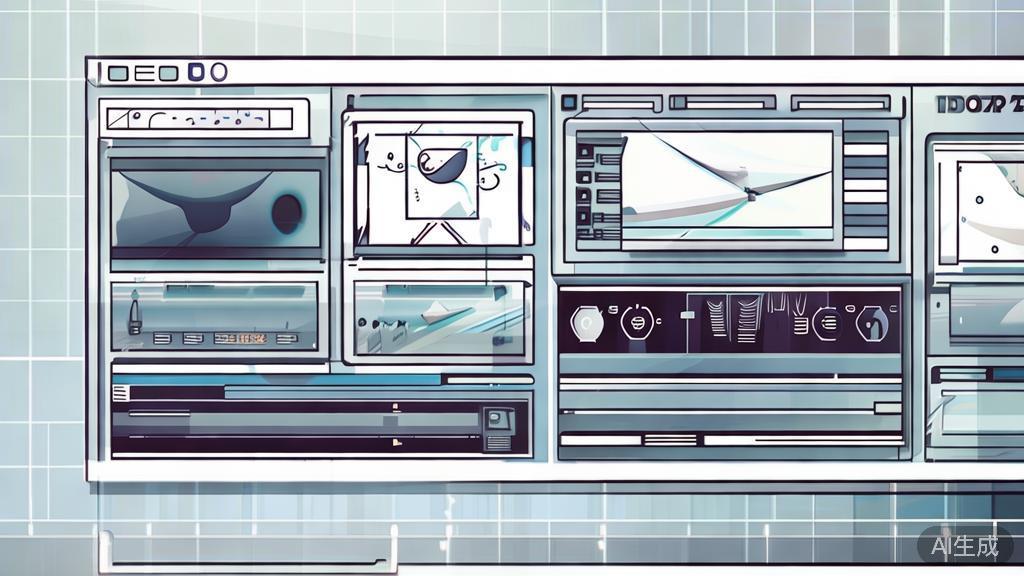 High-quality business illustration regarding video editing and optimization, minimal flat design