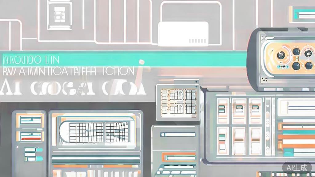 "High-quality flat illustration of animation production using AI tools, minimalist style"