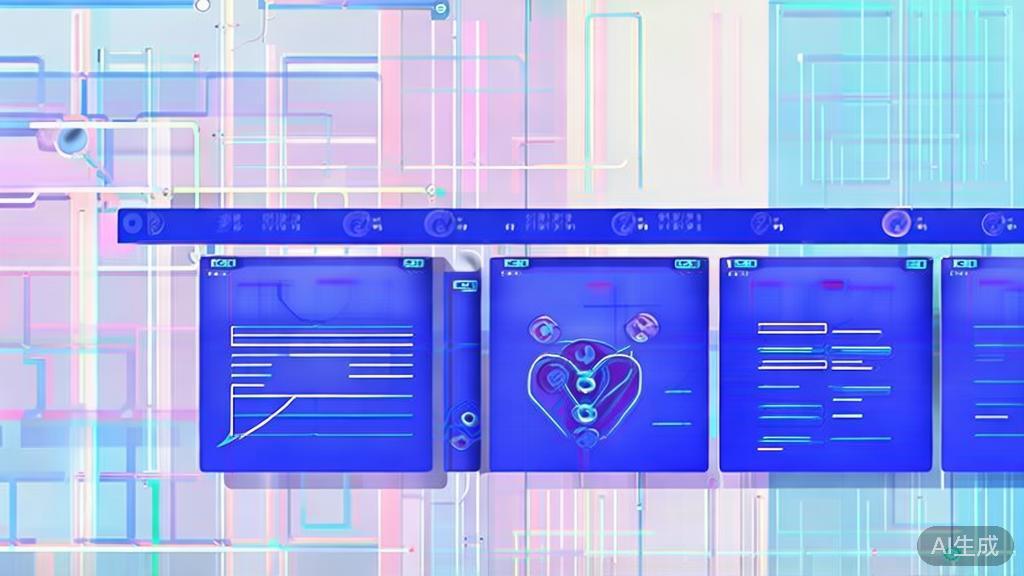 High-quality illustration showcasing animation creation workflow, minimal flat design