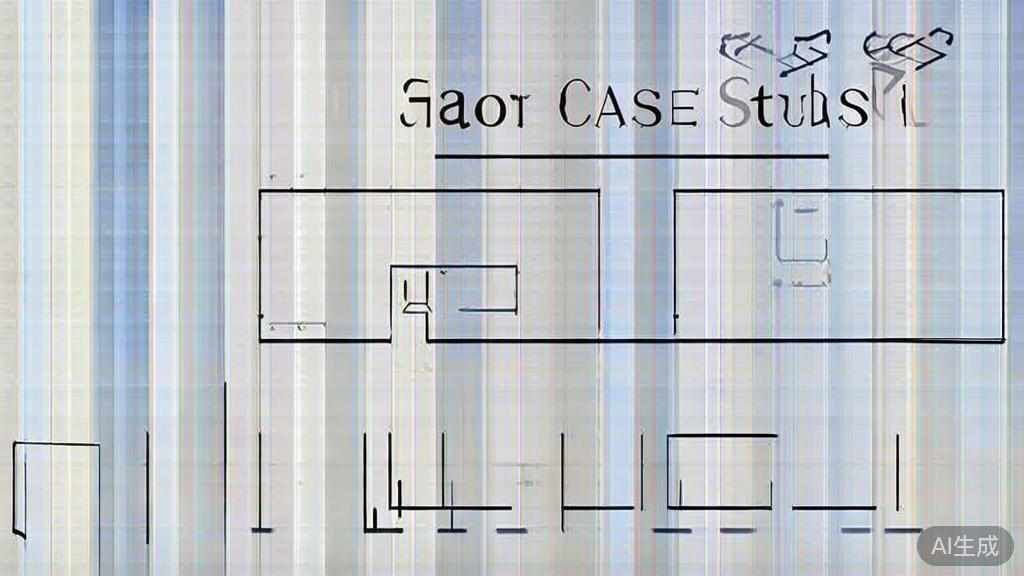 High-quality business illustration regarding successful video case studies, minimal flat design