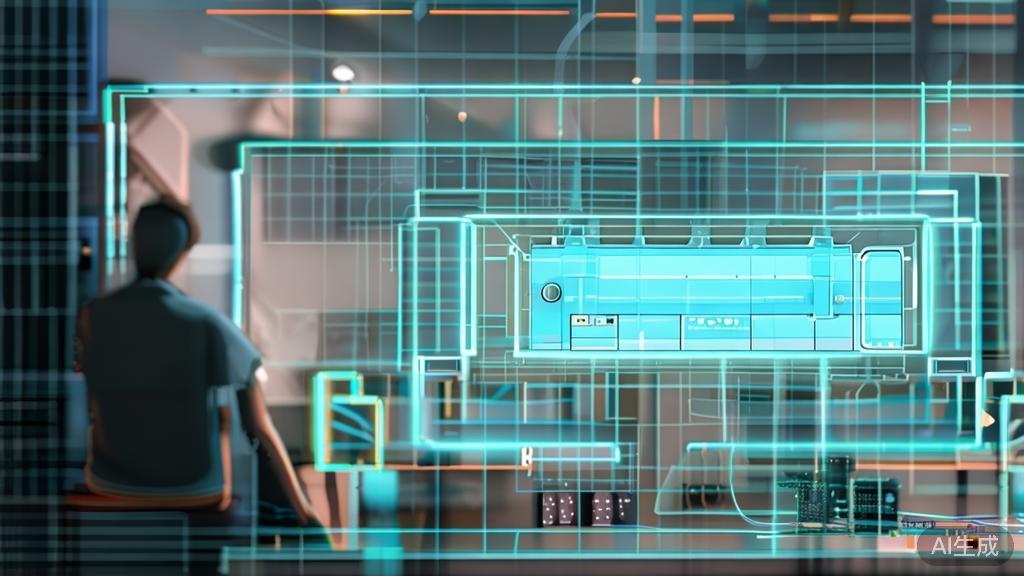 "Visualization of future animation production using AI, high quality minimalist style"